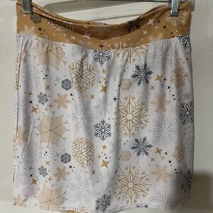 Snowflake Golf Skirt